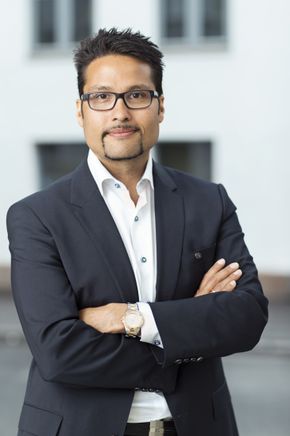 Daniel Kjørberg Siraj, konsernsjef i Obos. <i>Foto:  hans fredrik asbjørnsen</i>