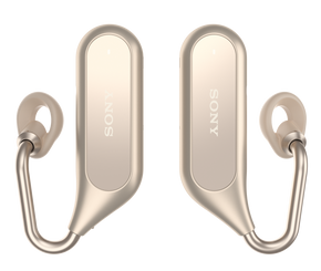 Xperia Ear Duo fås også i gull. <i>Foto:  Sony</i>