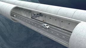 Nedsenkbare rørbroer er E39-løsningene som har fått størst internasjonal oppmerksomhet. <i>Ill:  Statens Vegvesen</i>