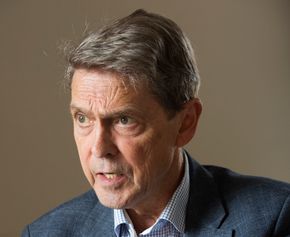 Kjell Bendiksen har æren for at IFE omstilte seg og satset på solcelleforskning mot slutten av 1990-tallet. <i>Foto:  Sverre Chr. Jarild</i>