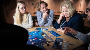 «Offshore» er et strategispill om oljeteknologi og norsk oljehistorie. <i>Foto:  Eirik Helland Urke</i>