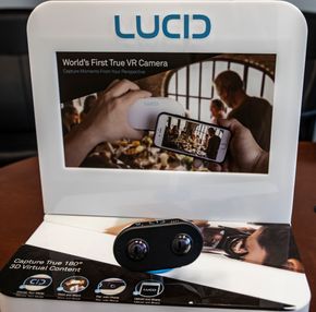 LucidCam ble markedsført som verdens første «true» VR-kamera. <i>Foto:  Sarah McDonald Gerhardsen</i>