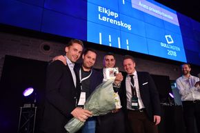Elkjøp Megastore Lørenskog vant prisen for Årets privatforhandler 2018. <i>Foto:  STIG B. FIKSDAL</i>