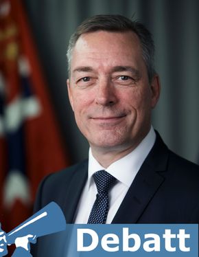 Forsvarsminister Frank Bakke-Jensen. <i>Foto:  Torgeir Haugaard / Forsvaret</i>