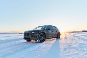 BMW iNEXT vintertestes i Arjeplog i Sverige. <i>Bilde:  WILFRIED WULFF</i>