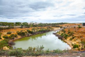 Hydrostor skal bygge et energilager i den nedlagte sinkgruven Angus i Australia. <i>Foto:  Hydrostor</i>