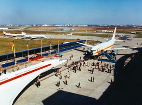 A300B ble rullet ut 28. september 1972 og var i lufta for første gang en måned senere. <i>Foto:  Airbus</i>