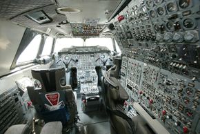 Concorde-cockpiten.  <i>Foto:  GREGORY BULL</i>