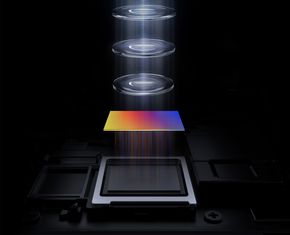 Superduperlyssterk: I den nye 40 MP bildesensoren i P30 Pro gjør Huawei flere grep for å gjøre den enormt lyssterk. <i>Foto:  Huawei</i>