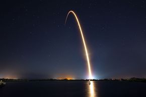 Beresheet var med på SpaceX-oppskytninga fra SLC-40 natt til 21. februar lokal tid. <i>Foto:  SpaceX</i>