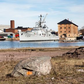 Karljohansvern var Marinens hovedverft fra 1818 til 1963. <i>Foto:  Knut Bjørheim</i>