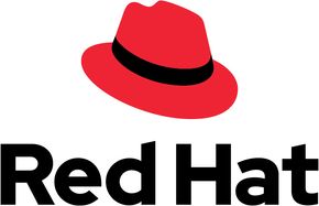Den nye Red Hat-logoen. <i>Illustrasjon: Red Hat</i>
