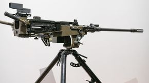 M2A2N er betegnelsen på de nye tunge maskingeværene i kaliber 12,7 x 99 mm som FMA bestilte tidligere i år. <i>Foto: Eirik Helland Urke</i>