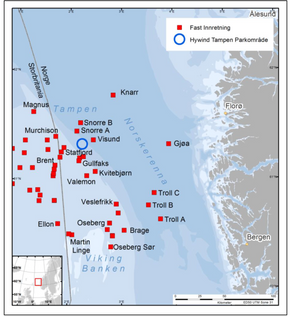 Her planlegger Equinor å bygge Hywind Tampen. <i>Foto: Ill. Equinor</i>