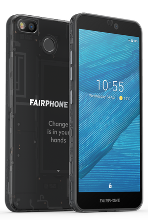 Fairphone 3 har spesifikasjoner som en mobiltelefon i mellomklassen. <i>Foto:  Fairphone</i>