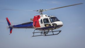 Dette er et annet av de sju nye H125-helikoptrene Helitrans har kjøpt fra Airbus. <i>Foto: Airbus</i>