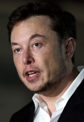 Til tross for ny rekord, kom Elon Musk ikke helt i mål. <i>Foto:  AP</i>