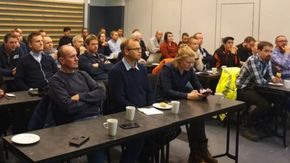 Rundt 40 representanter fra ulike entreprenører fikk nylig en orientering om kommende driftskontrakter i Innlandet fylkeskommune. <i>Bilde:  Innlandet fylkeskommune</i>