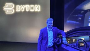 Teknisk sjef i Byton, irske David Twohig, har en lang karriere i bilindustrien. <i>Foto:  Odd Richard Valmot</i>