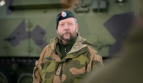 Frode Arnesen, teknisk koordinator i Forsvarsmateriell. <i>Foto:  Eirik Helland Urke</i>