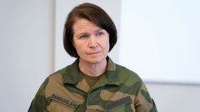 Generalmajor Tonje Skinnarland er sjef for Luftforsvaret. <i>Foto:  Eirik Helland Urke</i>