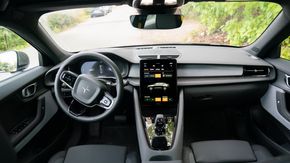 Polestar 2 er første bil ut med Googles Android Automotive. <i>Bilde:  Eirik Helland Urke</i>