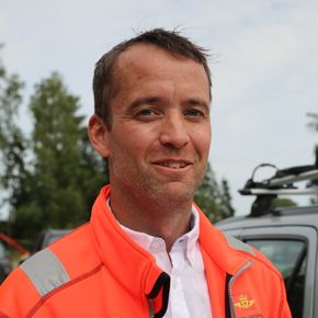 Prosjektleder i Statens vegvesen, Anders E. Seielstad <i>Foto:   Jarle Skoglund</i>