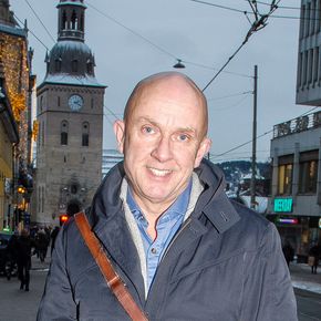 Thor Asbjørn Lunaas i Statens vegvesen. <i>Foto:  Jarle Skoglund</i>