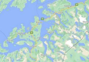Begge fergestrekningene krysser Tysfjorden sørvest for Narvik. <i>Illustrasjon:  Statens vegvesen</i>