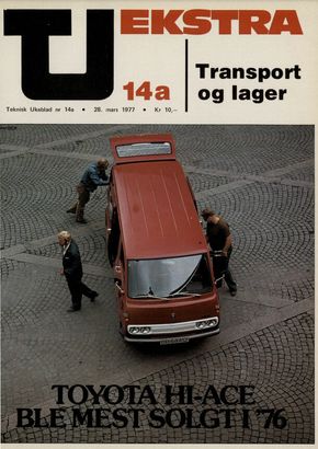 En annonse for Toyota Hiace i 1977. <i>Faksimile:  TU arkiv</i>