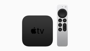 Bedre: Nye Apple TV 4K har fått støtte for flere bilder i sekundet, og en ny fjernkontroll gjør den enklere å bruke.