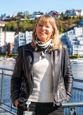 Anette Aanesland, administrerende direktør i Nye Veier. <i>Foto:  Jarle Skoglund</i>