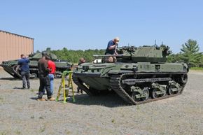 RCV-M-testing på Fort Dix i slutten av juni. <i>Foto:  Kevin C Mcdevitt</i>