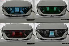 Hyundai Mobis' lysgrill, presentert i juni 2021. <i>Foto:  S.J.HONG/Hyundai Mobis</i>