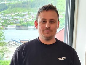 Lasse Tefre er områdesjef for NCC Industry i Sogn og Fjordane <i>Foto:  NCC</i>