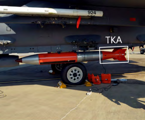 Fra B61-12 «tail kit assembly»-testing i 2019.