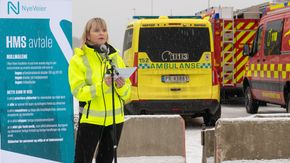 Ny E39 mellom Kristiansand og Mandal sparer liv, fjerner møteulykkene og får trafikken effektivt fram, sier Anette Aanesland, adm. dir. i Nye Veier. <i>Foto:  Nye Veier</i>