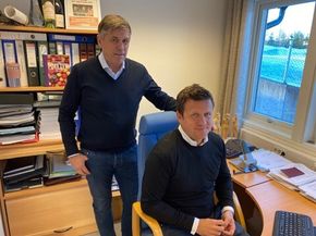 Roy Holth (tv.) og Fredrik Holth. <i>Foto:  GHG</i>