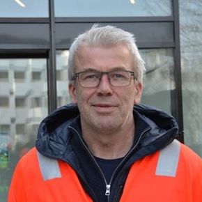 Kjetil Fløtre er prosjektleder for entreprise E102 Fornebukrysset–Strand. <i>Foto:  Dagrunn Husum</i>