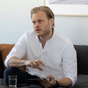 Få har opplevd en så stor suksess for en idé som gründer og administrerende direktør Magnus Haug Wanberg i Remarkable. <i>Foto:  Remarkable</i>