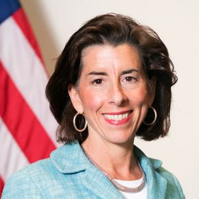 USA handelsminister Gina Raimondo. <i>Foto: Rodney Choice</i>