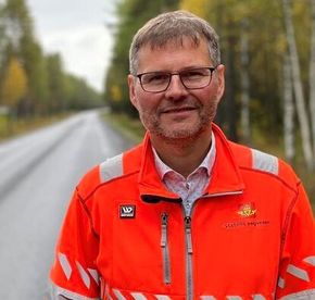 Prosjektleder Arne Meland i Statens vegvesen. <i>Foto:  Statens vegvesen</i>