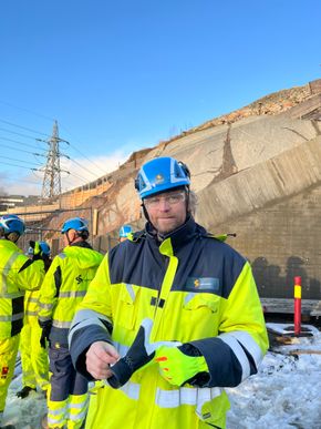 Henning Johnsen er prosjektleder for Østensjøbaneprosjektet til Sporveien. <i>Foto:  Sporveien AS</i>