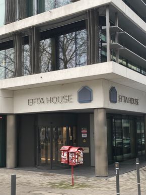 Efta House i Brussel, hvor mye av tempoet i norsk klimapolitikk avhenger av Efta-EØS-organene. <i>Foto:  Alf Ole Ask</i>
