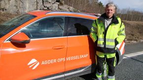 Trond Heia er daglig leder i Agder OPS Vegselskap <i>Foto:   Thor Søndenaa/Veier 24</i>