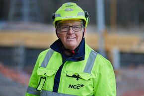 Per Jonsson, leder for NCC Infrastructure Norge. <i>Foto:  Joakim Kröger/NCC</i>