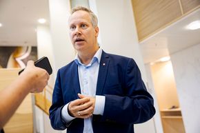 Samferdselsminister Jon-Ivar Nygård. <i>Foto:  Arash A. Nejad</i>