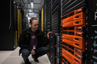 OPPGRADERT: I sommer måtte Intility doble kapasiteten til backupløsningen. Da kjøpte de samme system på nytt, fordi det forrige fungerte så bra Bilde: Story Labs