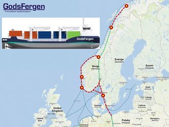 GodsFergen skal ha hybrid framdrift. Havnene skal tilby batterielektriske havneoperasjoner i kombinasjon med el-kraner og energigjenvinning. Landstrømtilkobling vil lade hybride og batteridrevne skip og unngå bruk av generatorer ved kai.