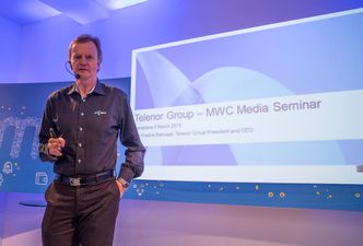 Lover lavere pris: Jon Fredrik Baksaas lover at alle norske Telenorkunder skal får mye bedre betingelser i utlandet.
